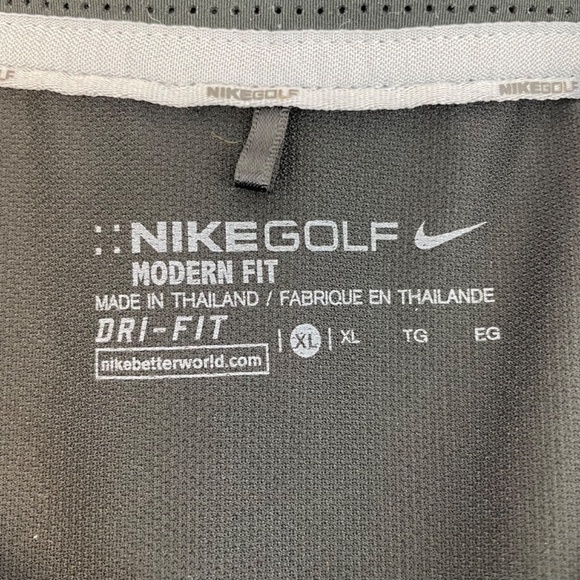 Nike Golf Modern Fit Dri-Fit Golf Shirt Black Men’s Extra Large - Picture 10 of 13